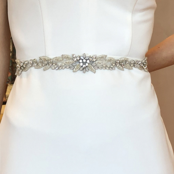 BHLDN Osmonda Belt (Opal & silver crystals) XS main image 4